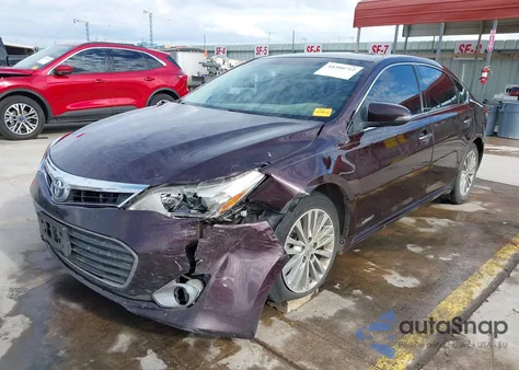 2013 Toyota Avalon Hybrid Limited z USA, uszkodzony, nr VIN 4T1BD1EBXDU007349